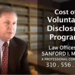 Cost of Voluntary Asset Disclosure Program